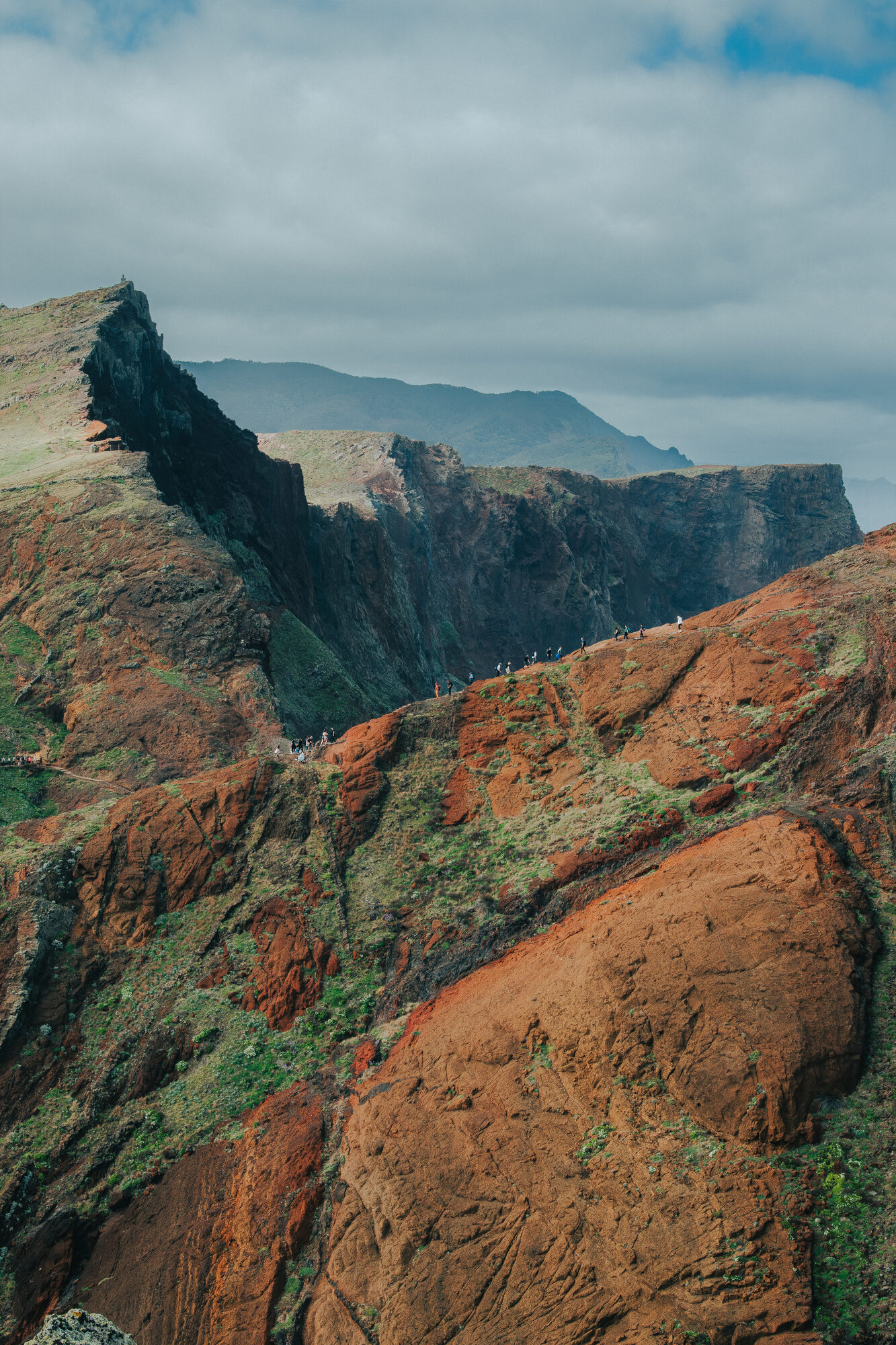 Madeira cliff landscape